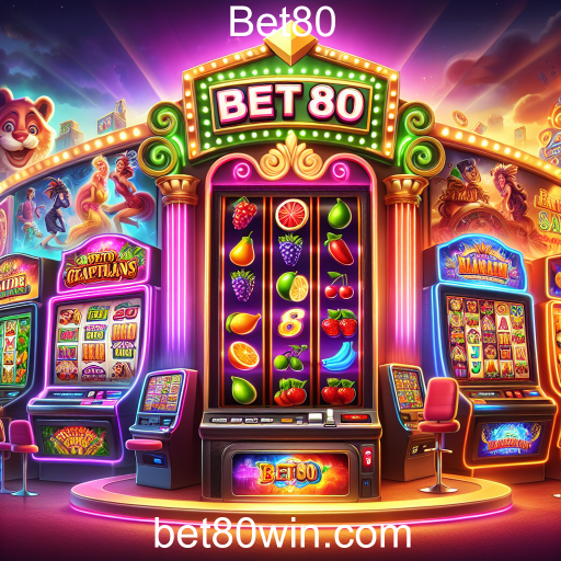 Descubra o Mundo das Máquinas Slot no Bet80